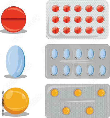 tablets and pills
