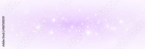 Luminous stardust with magical particles. Transparent sparkling background with twinkling dust and radiant stardust effects.