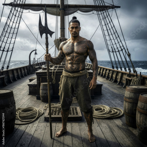 Queequeg of Kokovoko from Moby Dick