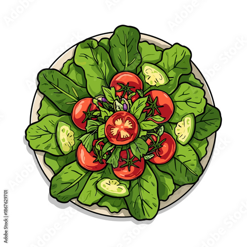 Delicious Salad Design Very Cool