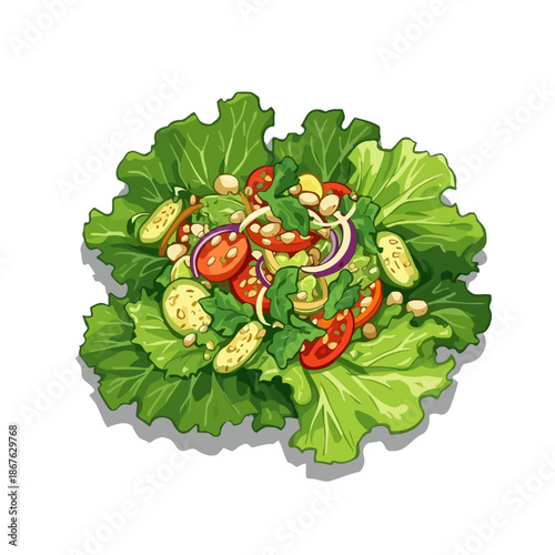 Delicious Salad Design Very Cool
