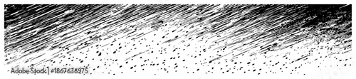Abstract black sketch texture resembling diagonal rain or pencil hatching