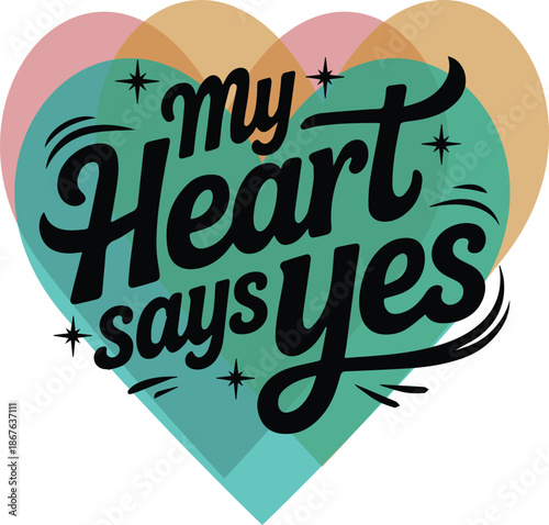 Romantic valentine's day love card t shirt design vector illustrator 