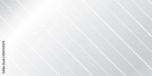 Vector gradient gray line abstract pattern Transparent monochrome striped. Elegant white striped diagonal line technology concept web. Dynamic oblique fabric abstract white and gray geometric creative
