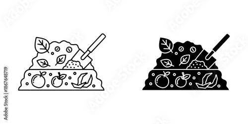 Two Black and White Cake Decorating with Tools knife