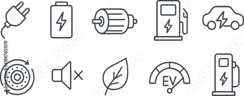 electric, vehicle, ev, energy, battery, charging, station, power, plug, motor, car, ecology, sustainable, green, transportation, mobility, environment, technology, clean, renewable, leaf, eco, braking