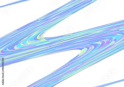 Modern Blue and Purple Wave Pattern - Vibrant Stylized Geometric Lines for Tech Design