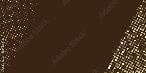 Abstract luxury banner with golden on black background Halftone modern art nice simple good stripe gold vector