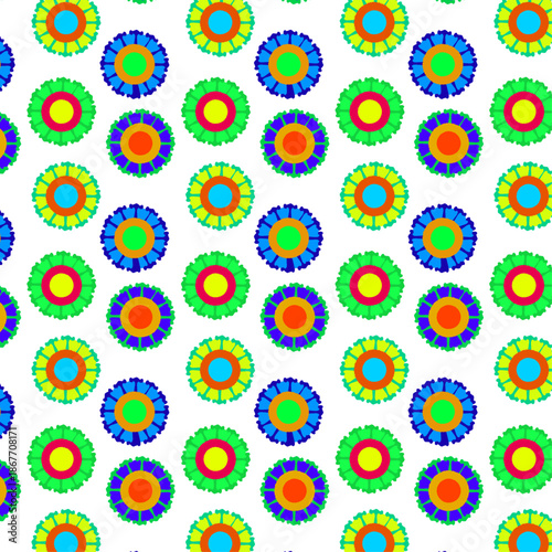 Abstract background - seamless pattern for wrapper design, packaging or textile printing. Vector illustration
