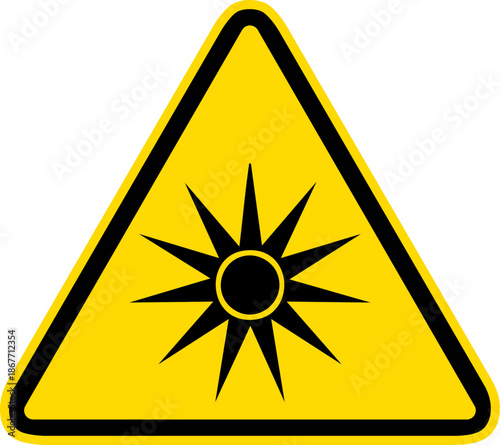 Danger rayonnement optique