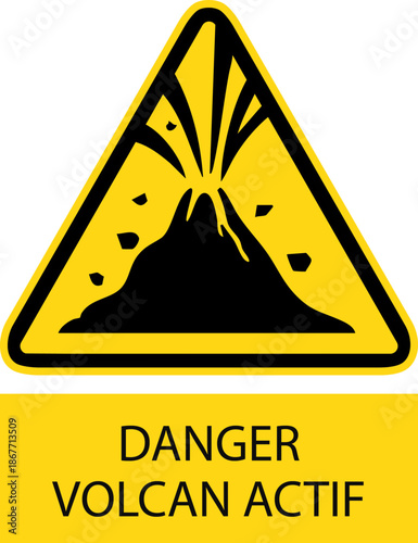 danger volcan actif