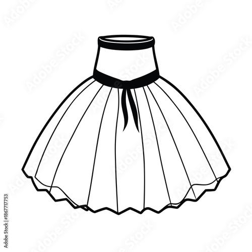 tulle skirt