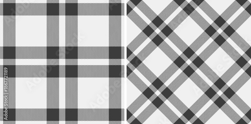 Classic, geometric plaid patterns timeless textile design. Ideal for backgrounds, fashion, crafts, and branding evoking tradition and style. Seamless.