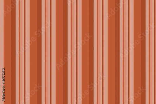 Bhristmas ornament pattern background textile, naked lines stripe seamless. Skirt vector fabric texture vertical in orange and white colors.