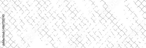 Net texture pattern on white background. Net texture pattern for backdrop and wallpaper. Realistic net pattern with black squares. vector illustration