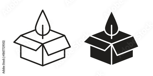 Ecos on white background. EPS 10. Editable linear style stroke. Vector iconaging icons on white background. EPS 10. Editable linear style stroke. Vector icon