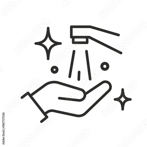 hand washing icon, wash your hands, vector  illustration eps 10
