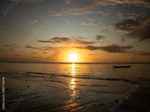 sunrise on the beach