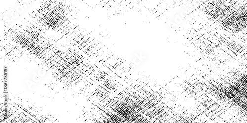 Abstract black and white background featuring a macro closeup of book pages and dictionary text with a paper texture design for business education or musical notes
