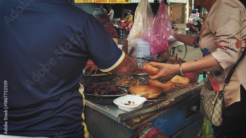 Spicy Banh Mi Taste in Vietnam, Vietnam
