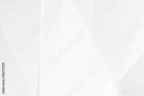 Modern abstract grey and white polygonal shapes creating clean vector background, EPS 10.