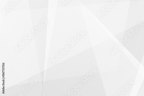 Modern abstract grey and white polygonal shapes creating clean vector background, EPS 10.