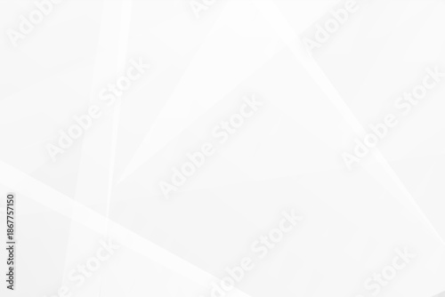 Modern abstract grey and white polygonal shapes creating clean vector background, EPS 10.