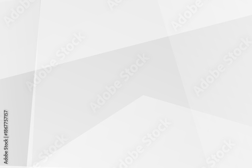 Modern abstract grey and white polygonal shapes creating clean vector background, EPS 10.