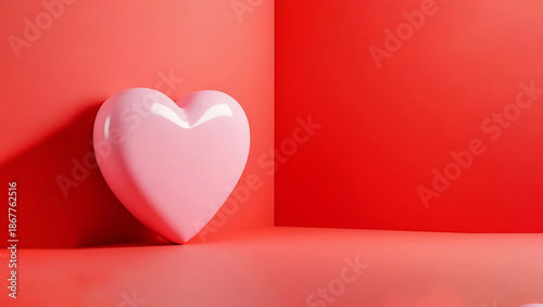 Bold valentines banner with copy space. Modern heart advertising banner with text space. Minimal valentines promotion background.	
Отправлено 2 дня назад