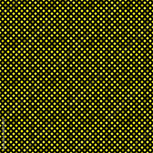 Geometrical yellow seamless abstract square pattern background