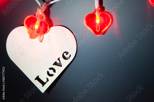 twinkle hearts and a love stencil