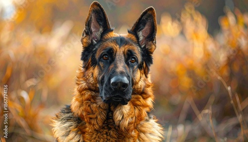 Perro ovejero alemán 4, manto negro