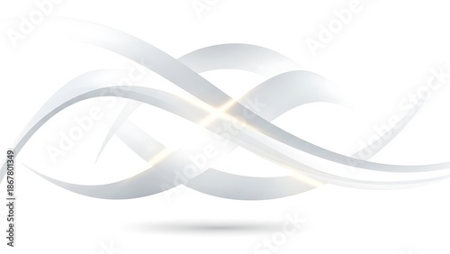 Abstract and elegant lines with subtle highlights