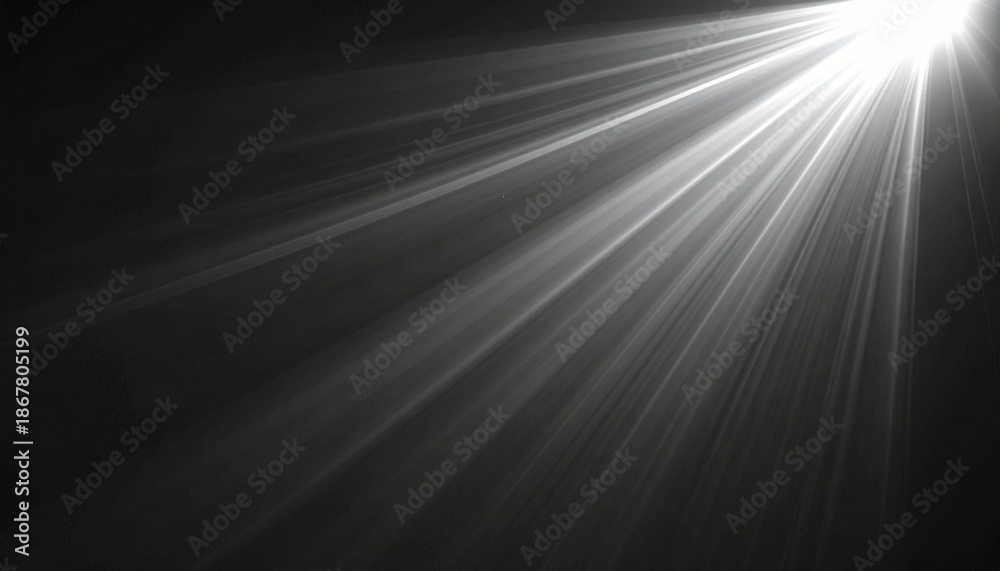 Fototapeta premium soft cinematic light rays icon set