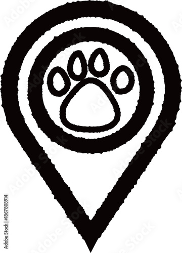 Pet Map Pin
