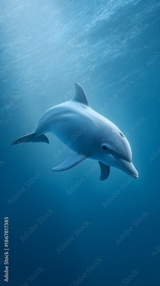 Obraz premium dolphin in the sea