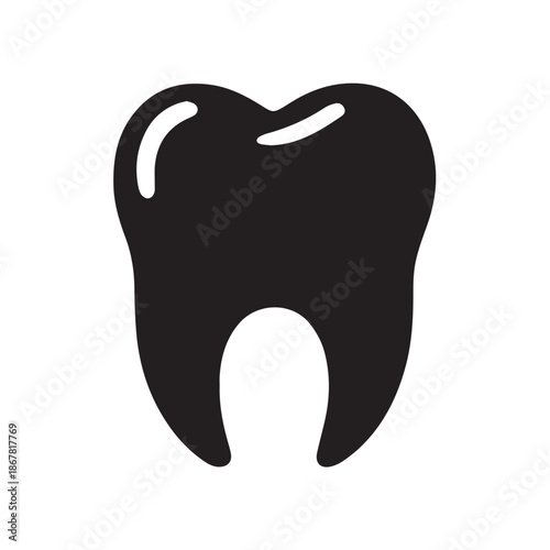 tooth icon vector illustration