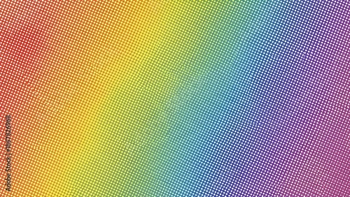 Rainbow Colorful Spiral Radial Texture Pattern Abstract LGBT