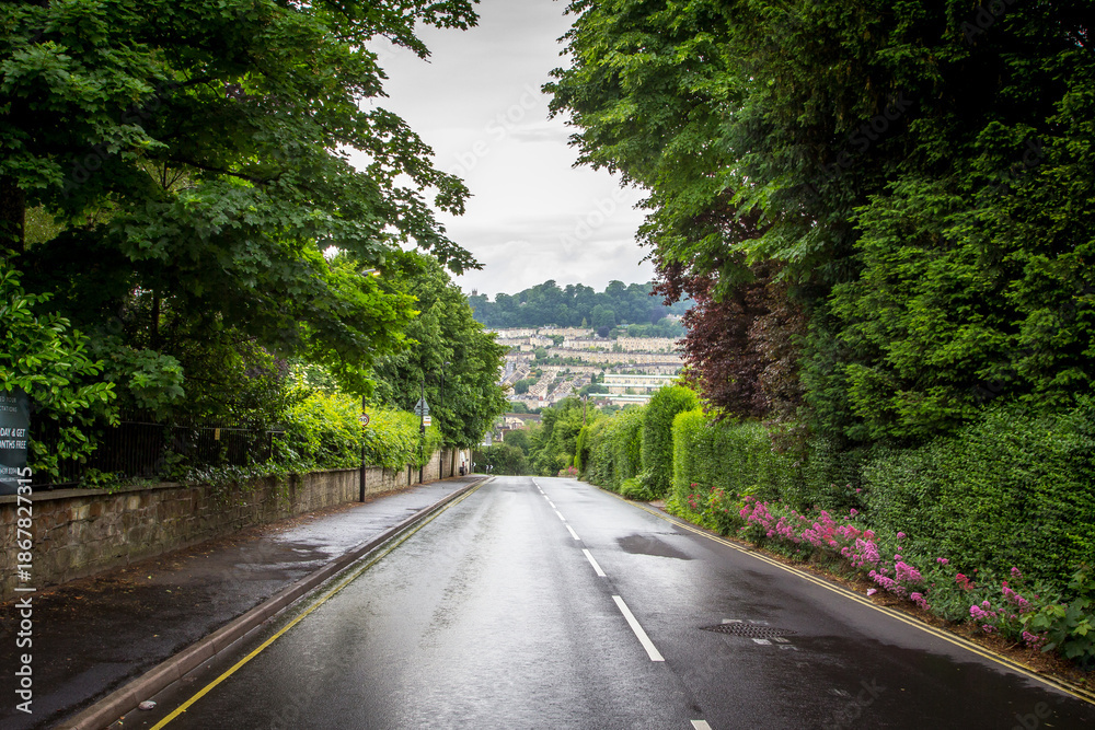 Fototapeta premium Bath Entry