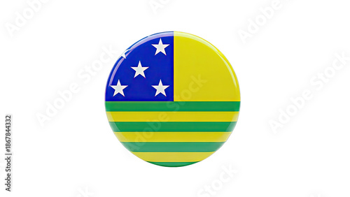 Free Download Goi?s State Flag Badge - GFXLoad