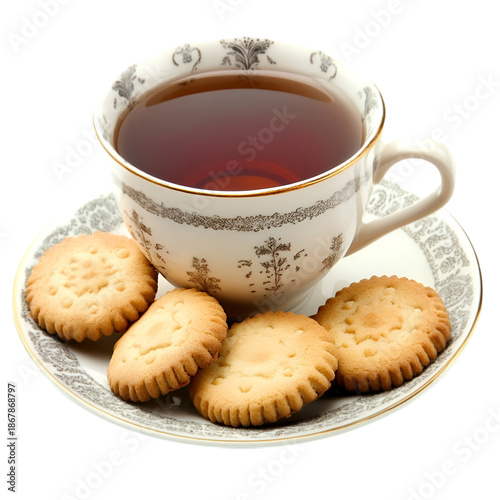 Hot Tea Beverage with Chocolate Chip Cookies – Cozy Snack.hot tea beverage, tea with chocolate chip cookies, cozy snack, tea and cookies, hot tea cup, chocolate chip cookies snack, cozy tea break, tea