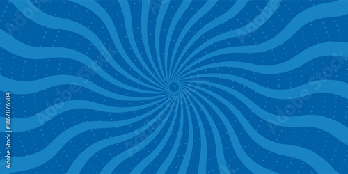 comic background. pop art texture. starburst cartoon style. anime design with explosion effect for print. fun dot pattern. blue backdrop with halftone gradient.eps.10.