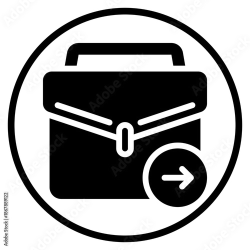 right arrow glyph icon