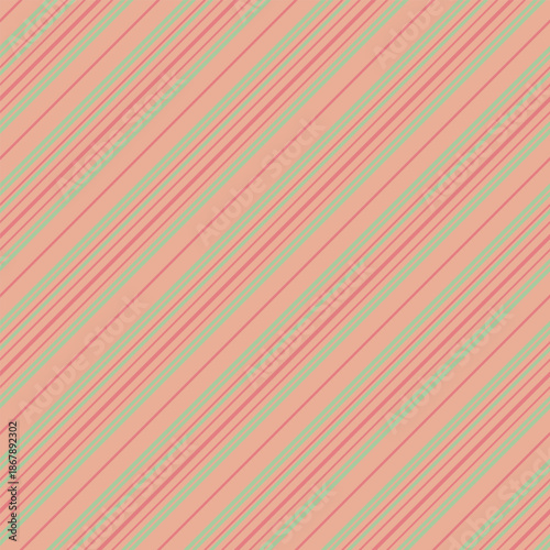 Printable Diagonal Lines in Hush Puppy and Sugar Poppy Seamless Pattern Vector