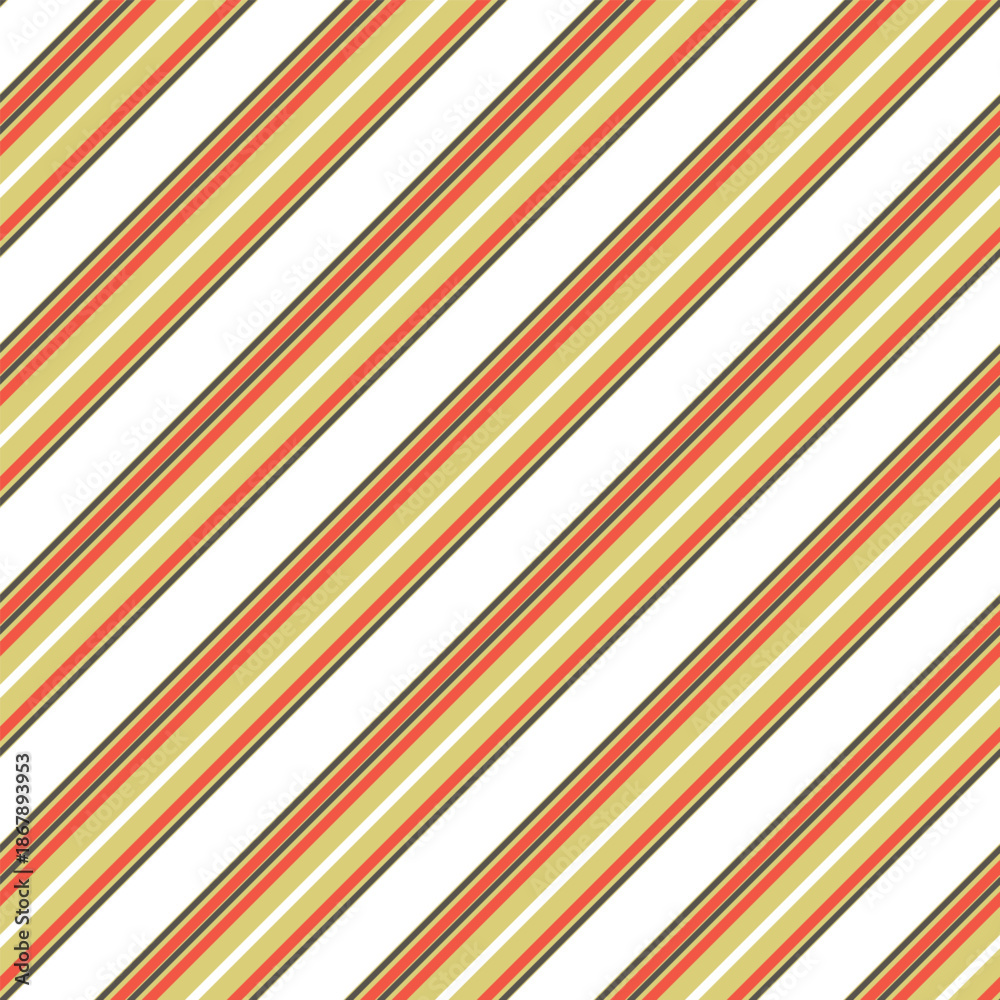 Obraz premium Striped Fabric Pattern in Thunder Grey Sand Pyramid White Diagonal Lines Tileable
