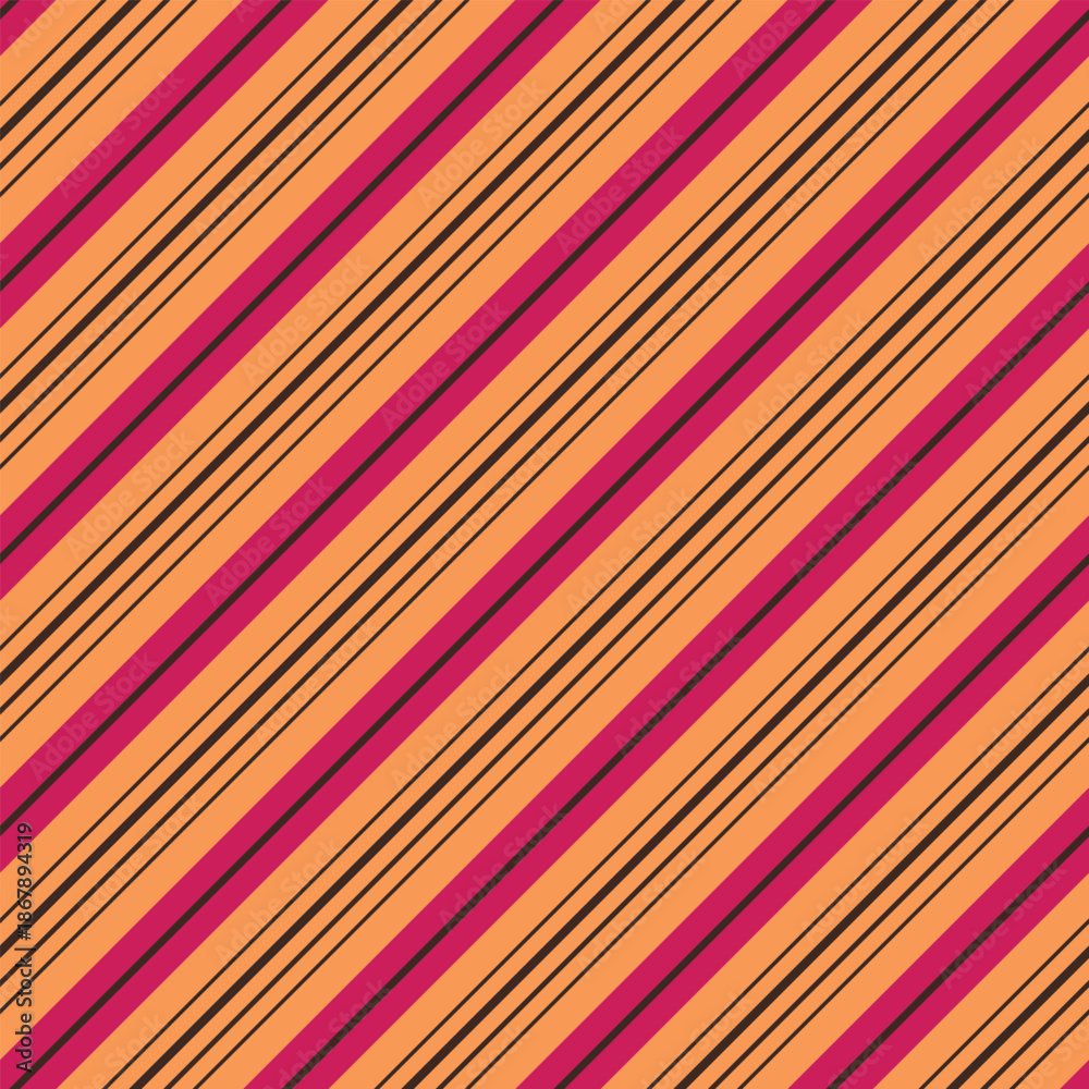 Obraz premium Printable Diagonal Lines in Vampire Fangs and English Walnut Seamless Pattern Vector