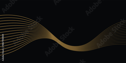 Abstract grey and red circle line vector on dark background. Modern simple overlap circle lines texture creative design. Suit for poster, cover, banner, flyer, brochure, presentation, website