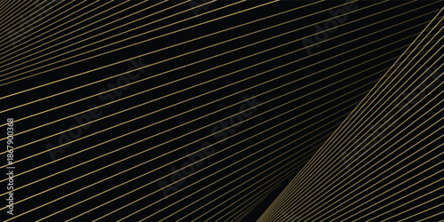 Abstract grey and red circle line vector on dark background. Modern simple overlap circle lines texture creative design. Suit for poster, cover, banner, flyer, brochure, presentation, website