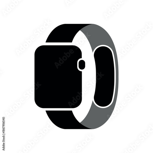 Vector illustration of a smartwatch
