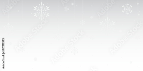 Transparent Luxury Snowflake Vector Collection Minimal Geometric Winter Ice Crystal Frost Frozen Holiday Design and Branding 